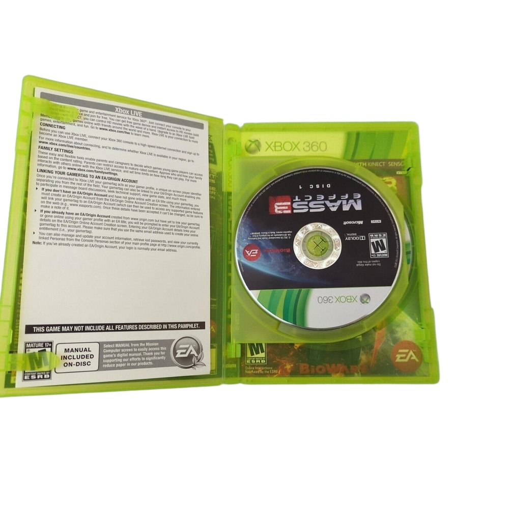 Mass Effect 3 (Microsoft Xbox 360,‎ 2012)